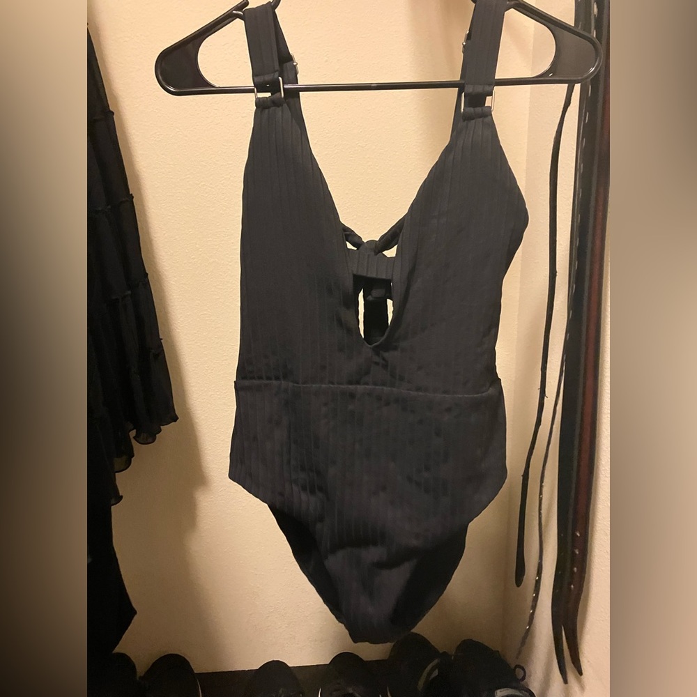 Black bathing suit